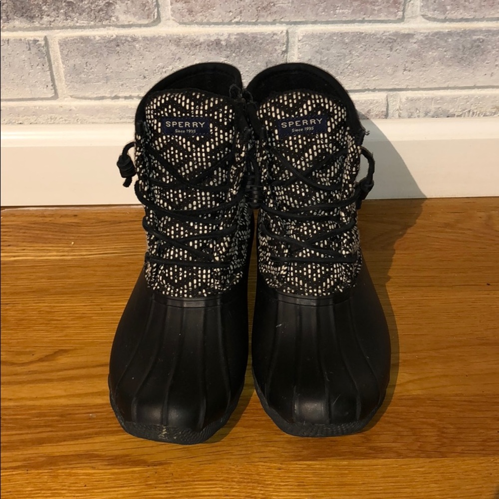 sperry duck boots